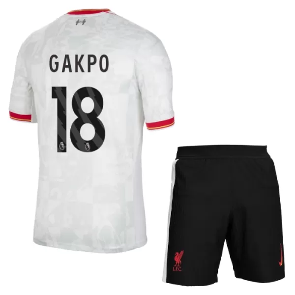 Liverpool Cody Gakpo 18 Tredjetröja Barn 2024/25