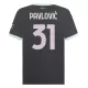 AC Milan Pavlovic 31 Tredjetröja 2024/25