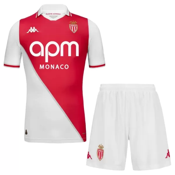 AS Monaco Hemmatröja Barn 2024/25