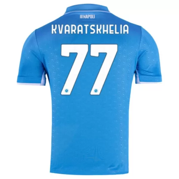 SSC Napoli Kvaratskhelia 77 Hemmatröja 2024/25