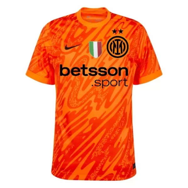 Inter Milan Målvakt Tröja 2024/25 Orange