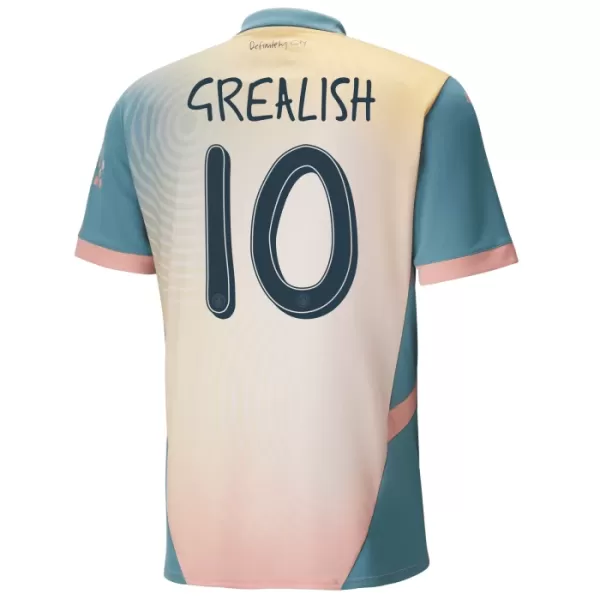 Manchester City Jack Grealish 10 Fjärdetröja Barn 2024/25