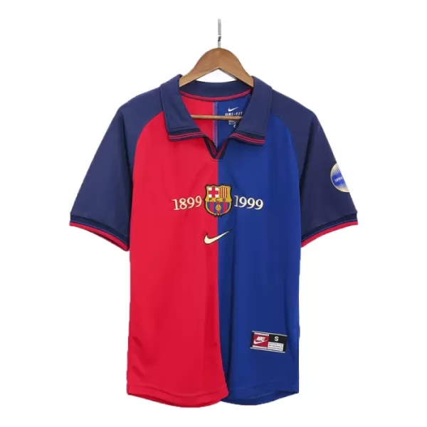 FC Barcelona 1999-00 Hemmatröja Retro