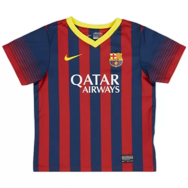 FC Barcelona 2013-14 Hemmatröja Retro