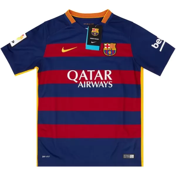 FC Barcelona 2015-16 Hemmatröja Retro